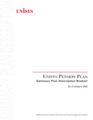 unisys pension plan administrator
